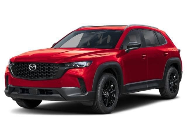 2026 Mazda Mazda CX-50 2.5 S Preferred AWD in Soul Red Crystal Metallic — front three-quarter view