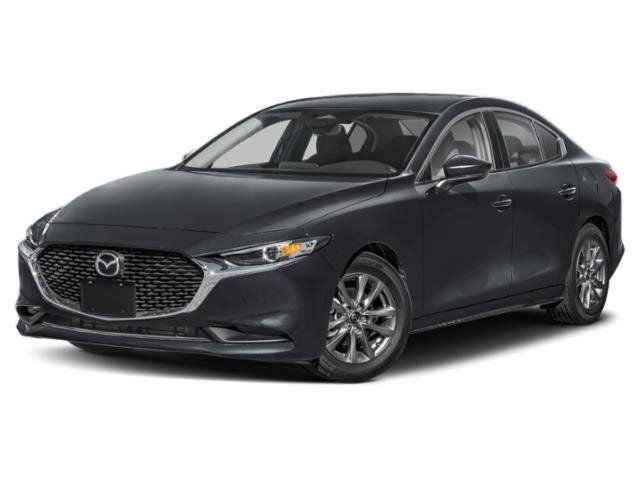 2026 Mazda Mazda3 Sedan 2.5 S in Jet Black Mica — front three-quarter view