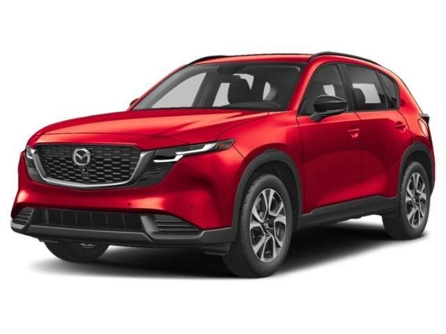 2026 Mazda Mazda CX-5 2.5 S Preferred AWD in Machine Gray Metallic — front three-quarter view
