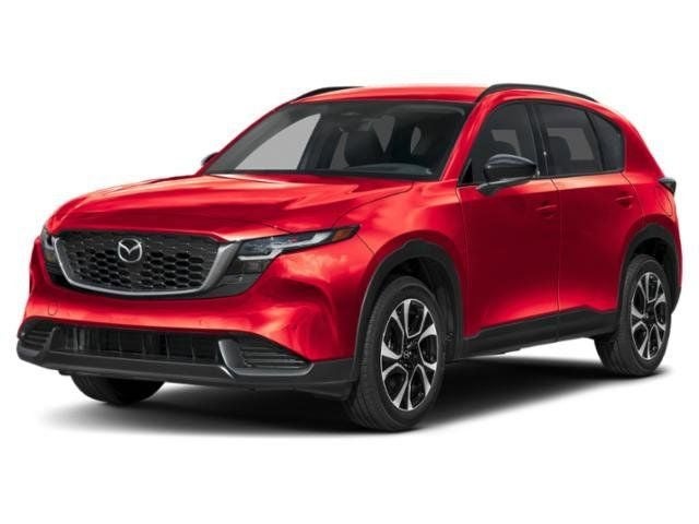 2026 Mazda Mazda CX-5 2.5 S Preferred AWD in Soul Red Crystal Metallic — front three-quarter view