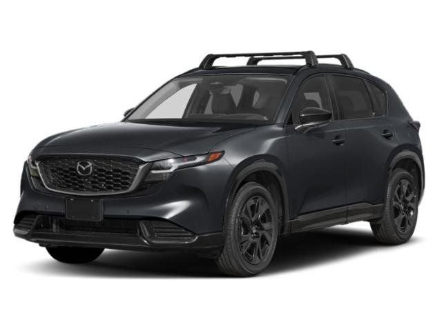2026 Mazda Mazda CX-5 2.5 S Premium Plus AWD in Jet Black Mica — front three-quarter view