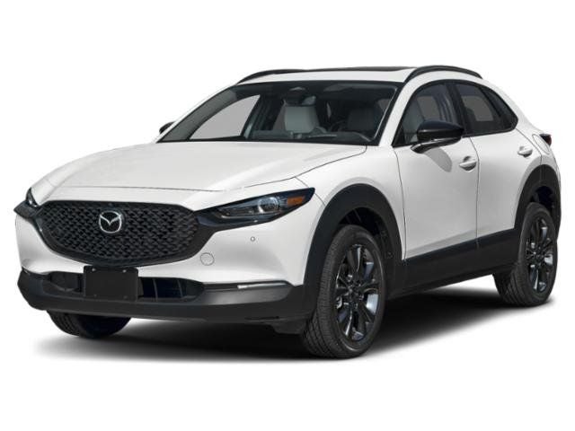 2026 Mazda Mazda CX-30 2.5 Turbo Aire Edition AWD in Snowflake White Pearl — front three-quarter view