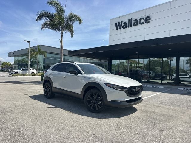 2026 Mazda Mazda CX-30 2.5 Turbo Aire Edition AWD in Ceramic Metallic — front three-quarter view