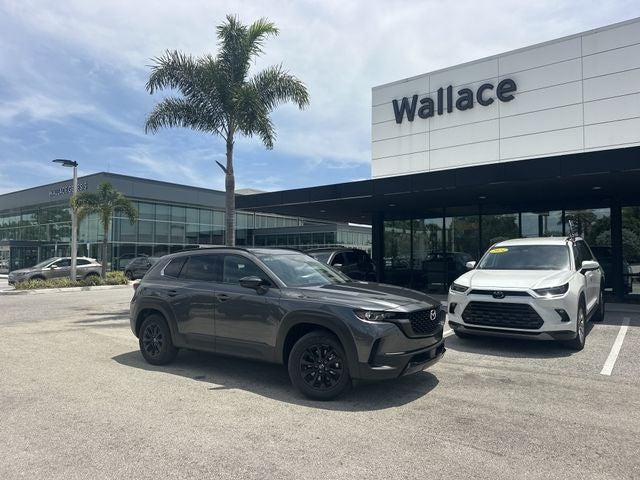2026 Mazda Mazda CX-50 Hybrid Premium AWD in Machine Gray Metallic — front three-quarter view