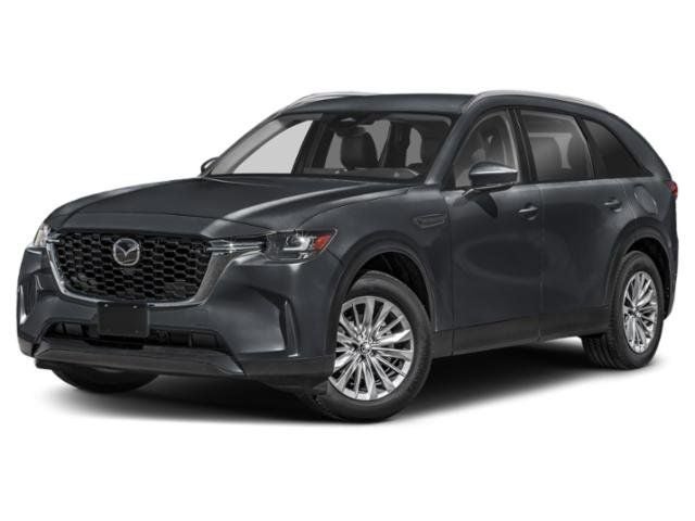 2026 Mazda Mazda CX-90 3.3 Turbo Select AWD in Jet Black Mica — front three-quarter view
