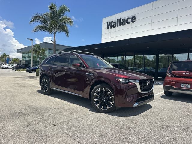 2026 Mazda Mazda CX-90 3.3 Turbo S Premium Plus AWD in Artisan Red Premium — front three-quarter view