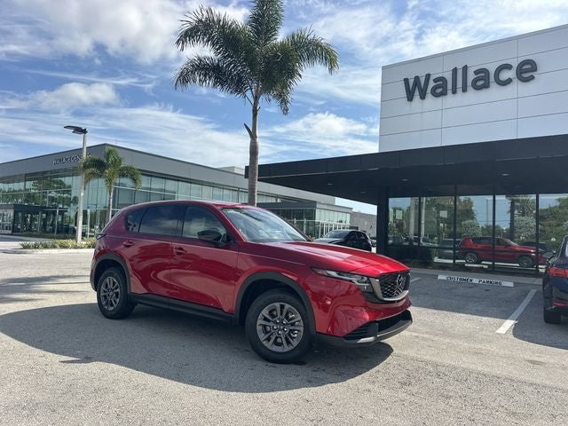 2026 Mazda Mazda CX-5 2.5 S Select AWD in Soul Red Crystal Metallic — front three-quarter view