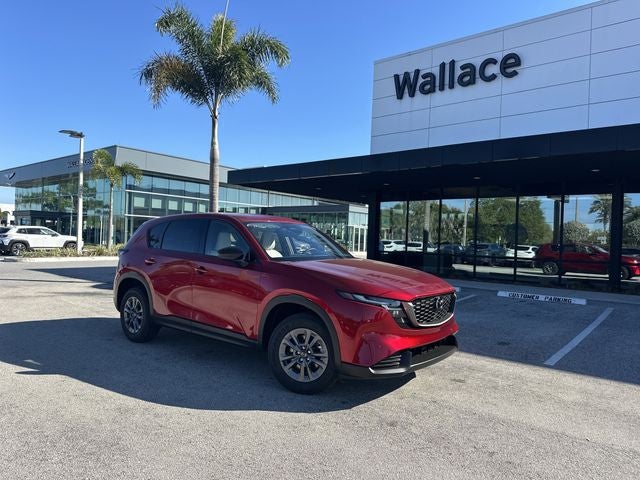 2026 Mazda Mazda CX-5 2.5 S Select AWD in Soul Red Crystal Metallic — front three-quarter view