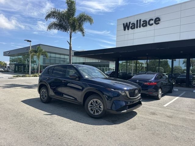2026 Mazda Mazda CX-5 2.5 S Select AWD in Navy Blue Mica — front three-quarter view