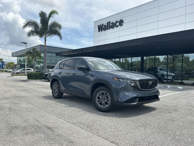 2026 Mazda Mazda CX-5 2.5 S Select AWD in Polymetal Gray Metallic — front three-quarter view