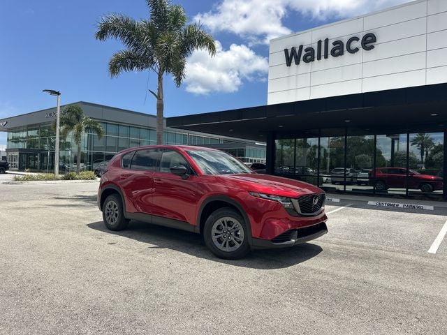 2026 Mazda Mazda CX-5 2.5 S Select AWD in Soul Red Crystal Metallic — front three-quarter view