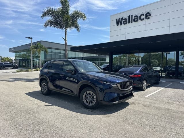 2026 Mazda Mazda CX-5 2.5 S Select AWD in Navy Blue Mica — front three-quarter view
