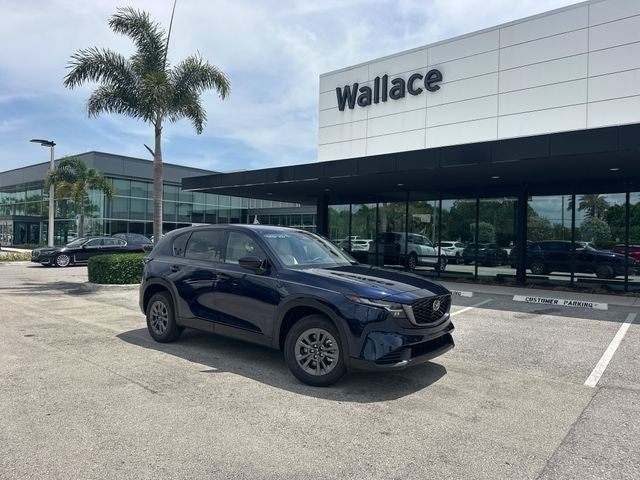 2026 Mazda Mazda CX-5 2.5 S Select AWD in Navy Blue Mica — front three-quarter view