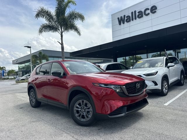 2026 Mazda Mazda CX-5 2.5 S Select AWD in Soul Red Crystal Metallic — front three-quarter view