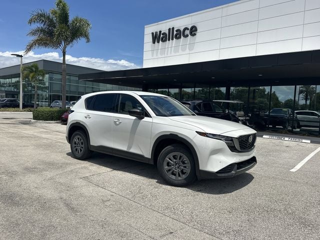 2026 Mazda Mazda CX-5 2.5 S Select AWD in Rhodium White Metallic — front three-quarter view