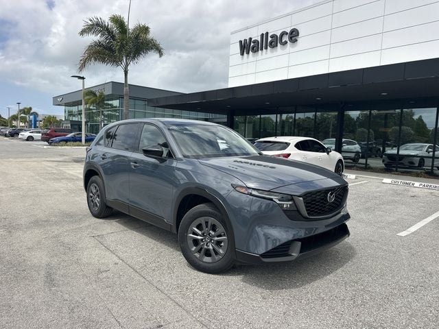 2026 Mazda Mazda CX-5 2.5 S Select AWD in Polymetal Gray Metallic — front three-quarter view