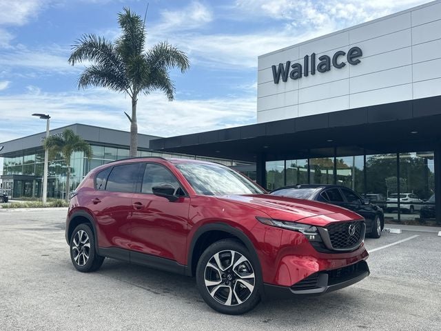 2026 Mazda Mazda CX-5 2.5 S Preferred AWD in Soul Red Crystal Metallic — front three-quarter view