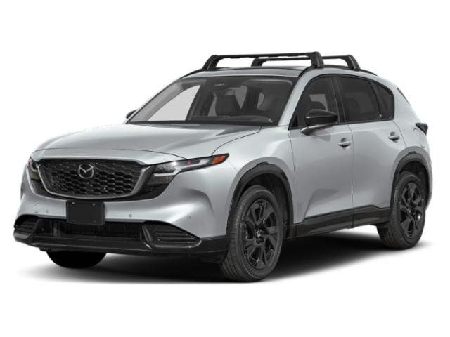 2026 Mazda Mazda CX-5 2.5 S Premium Plus AWD in Aero Gray Metallic — front three-quarter view